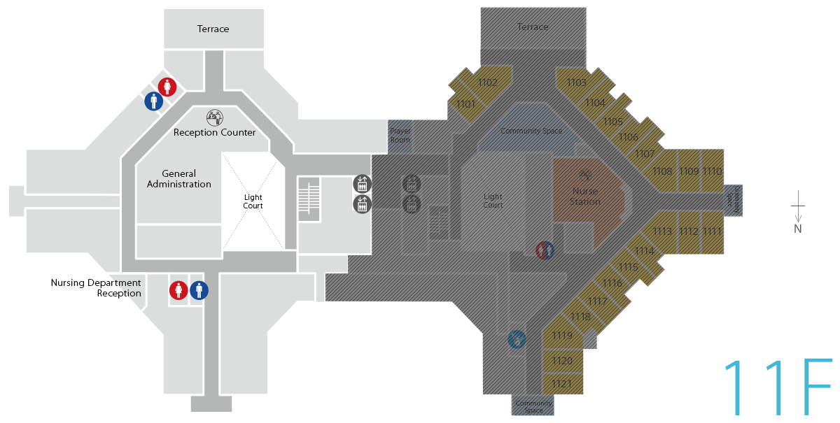 11F Floor Map