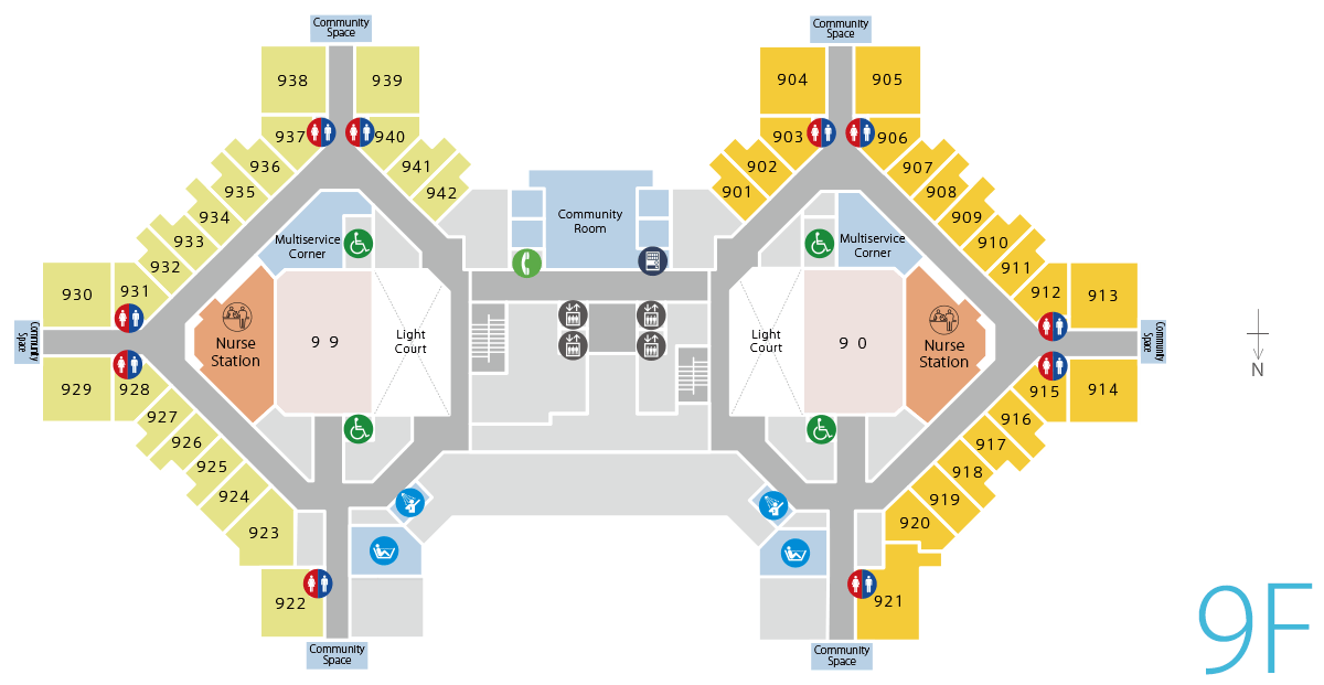 9F Floor Map