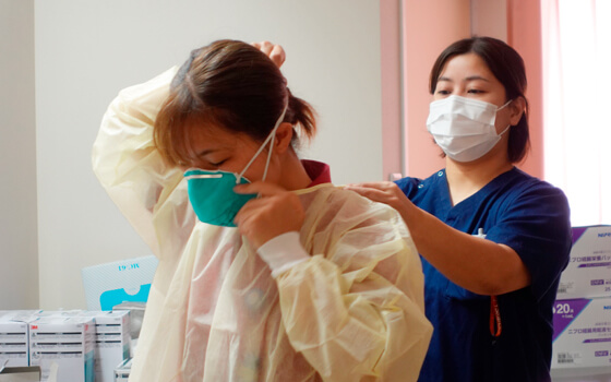 皮膚・排泄ケア認定看護師 外間 美智代