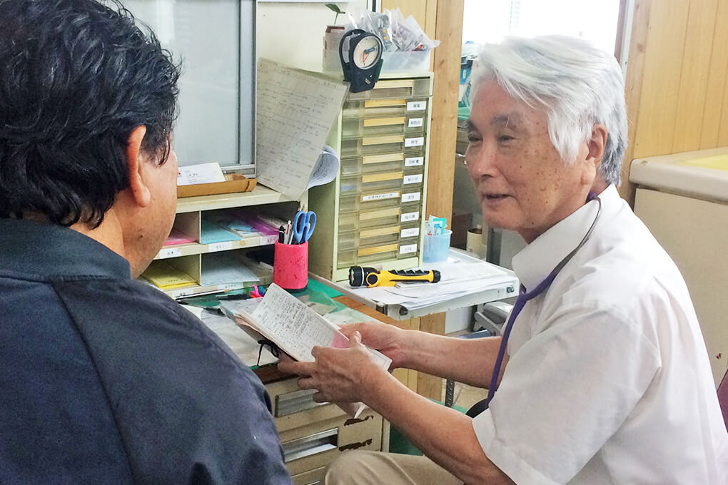 北谷病院　院長 金城　進