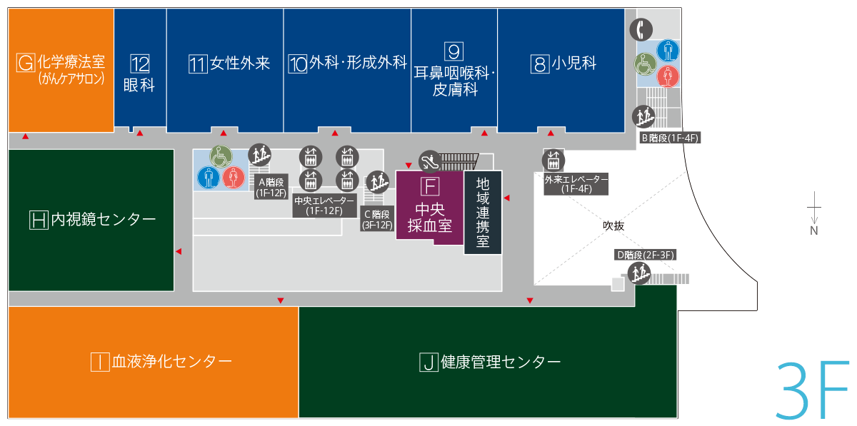 3F フロアマップ