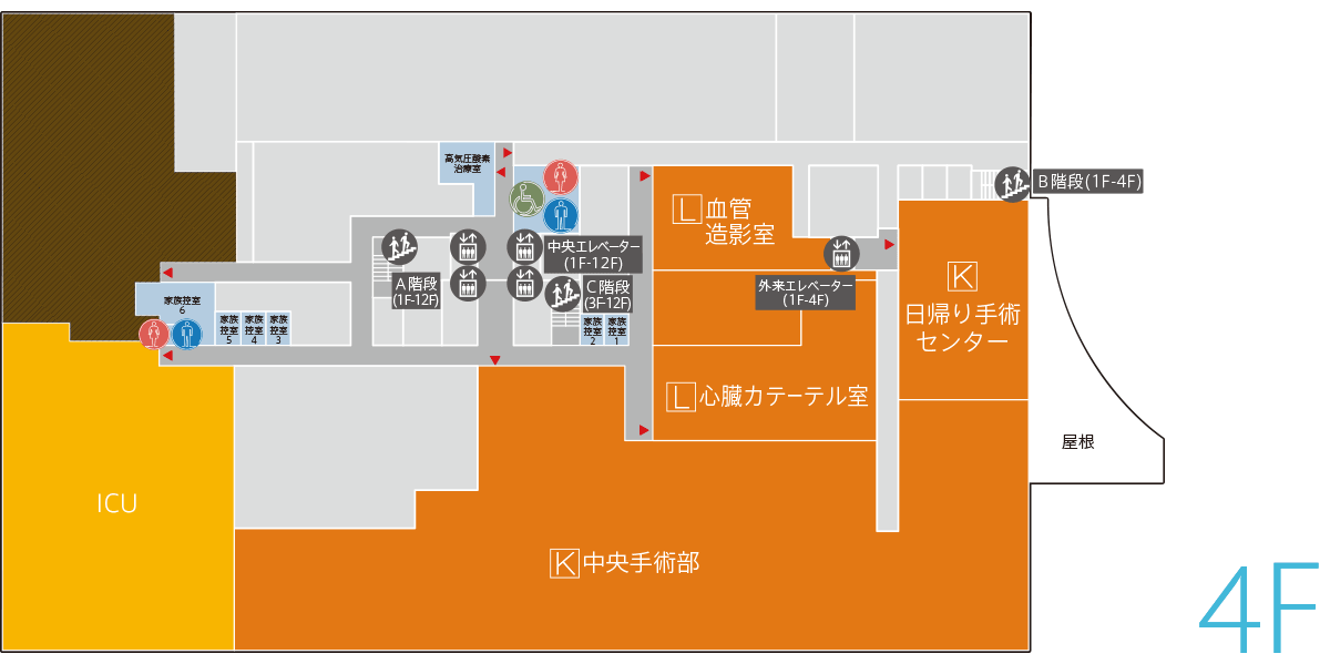 4F フロアマップ